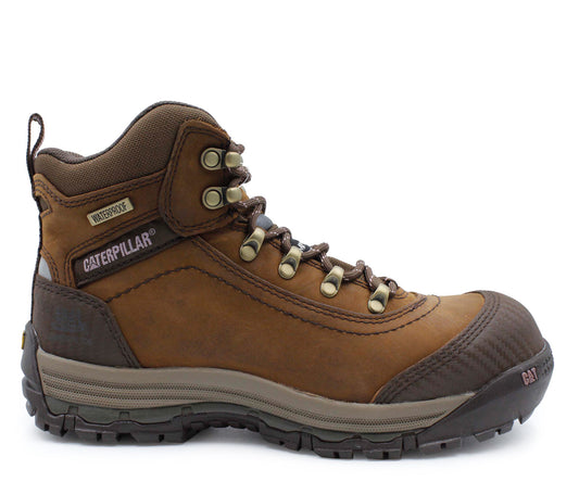 Bota Industrial Caterpillar CA-725870C Para Dama Cafe