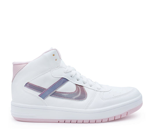 Tenis Panam 10804-0010 Metli Bota Para Dama Blanco