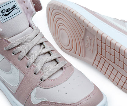 Tenis Panam 10812-0052 Coyote Bota Para Dama Rosa