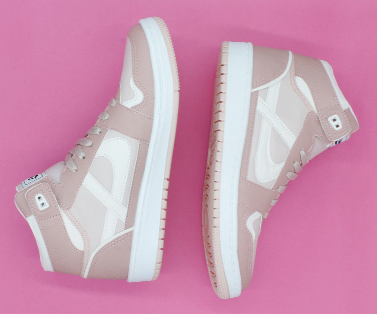 Tenis Panam 10812-0052 Coyote Bota Para Dama Rosa