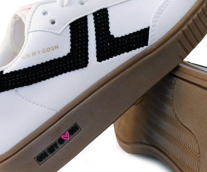 Tenis Gosh GH-2930GBL Casual Para Dama Blanco
