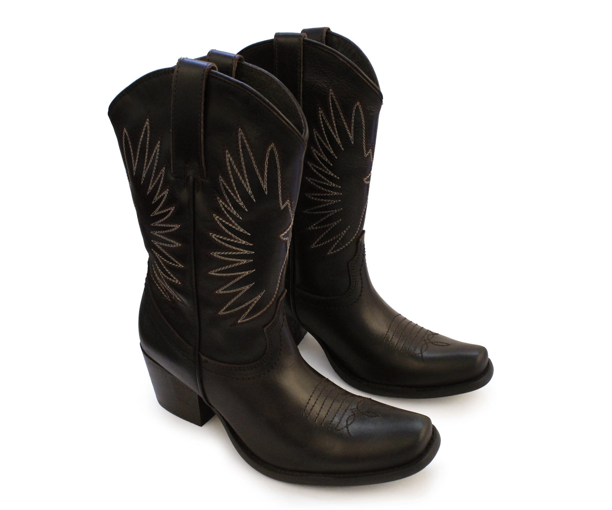 Bota Vaquera Gosh PL-20141CA Cafe para Dama