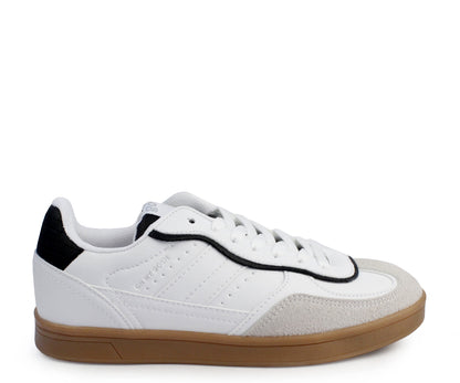 Tenis casual Gosh para Dama GH-2931BNE Blanco Negro