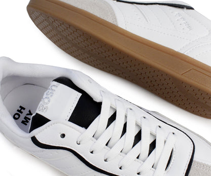 Tenis casual Gosh para Dama GH-2931BNE Blanco Negro