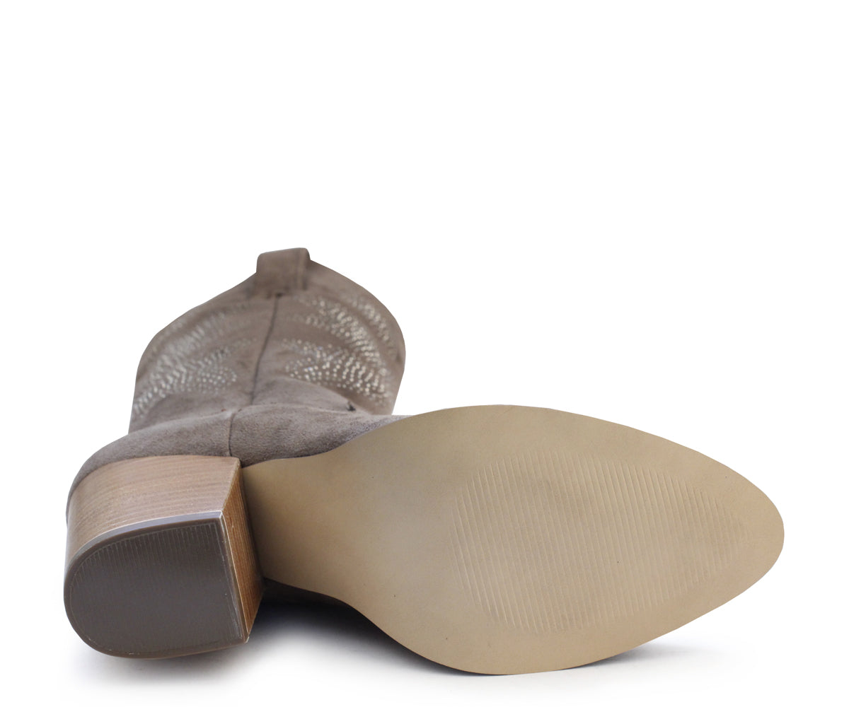 Bota Vaquera Gosh para Dama GH-0141ZCA Cafe