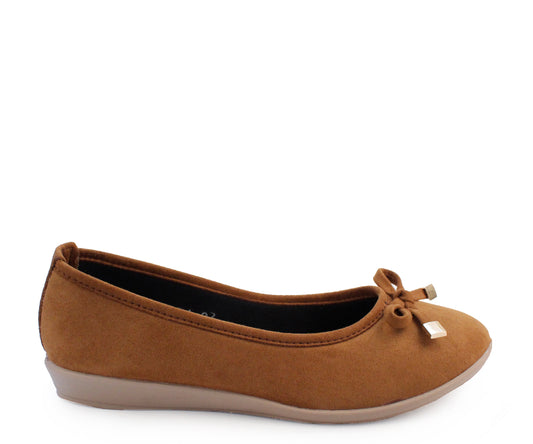 Balerina Woolies para Dama GH-25901TA Tan