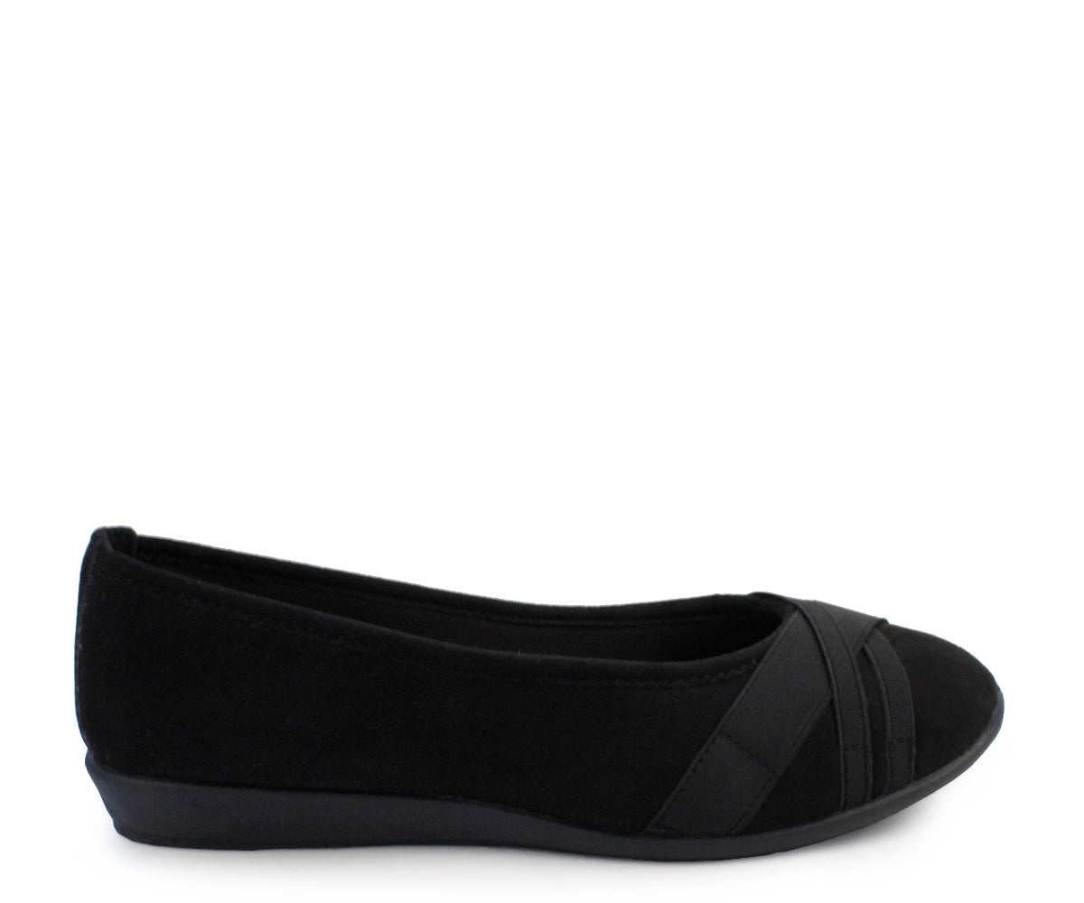 Balerina Woolies para Dama GH-25907NE Negro