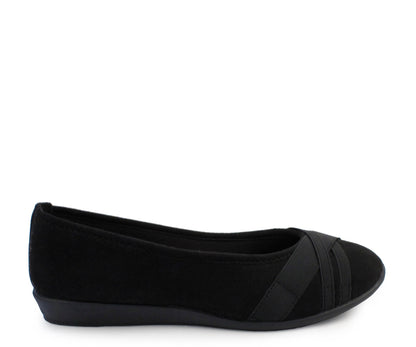 Balerina Woolies para Dama GH-25907NE Negro