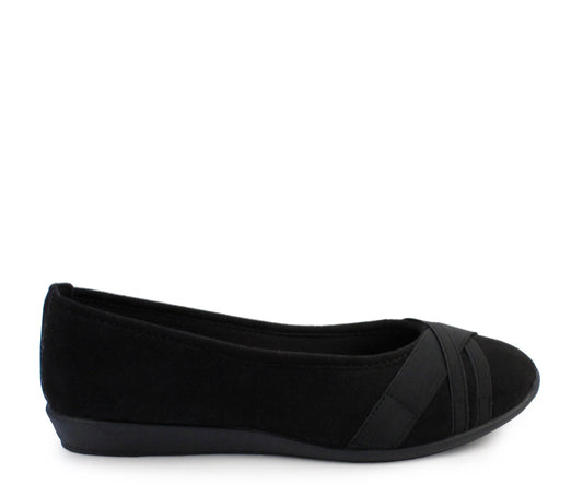 Balerina Woolies para Dama GH-25907NE Negro