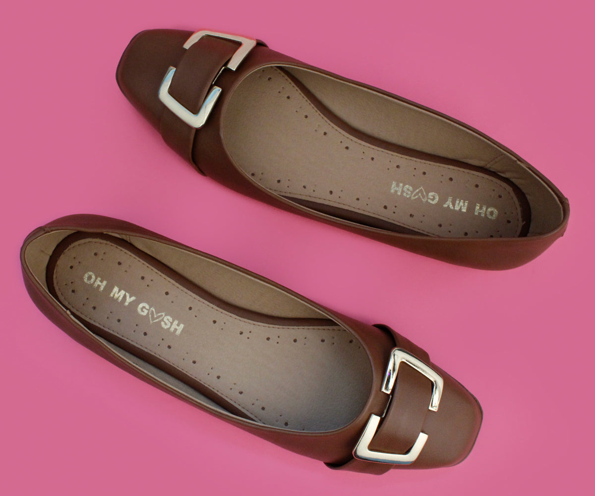 Balerina Gosh GH-29808TA Casual Para Dama Tan
