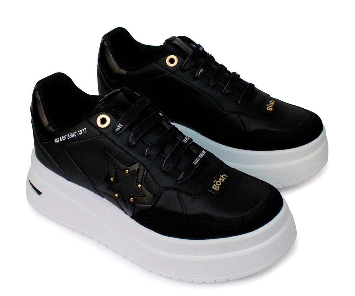Tenis Urbano Gosh GH-034WTNE Negro para Dama