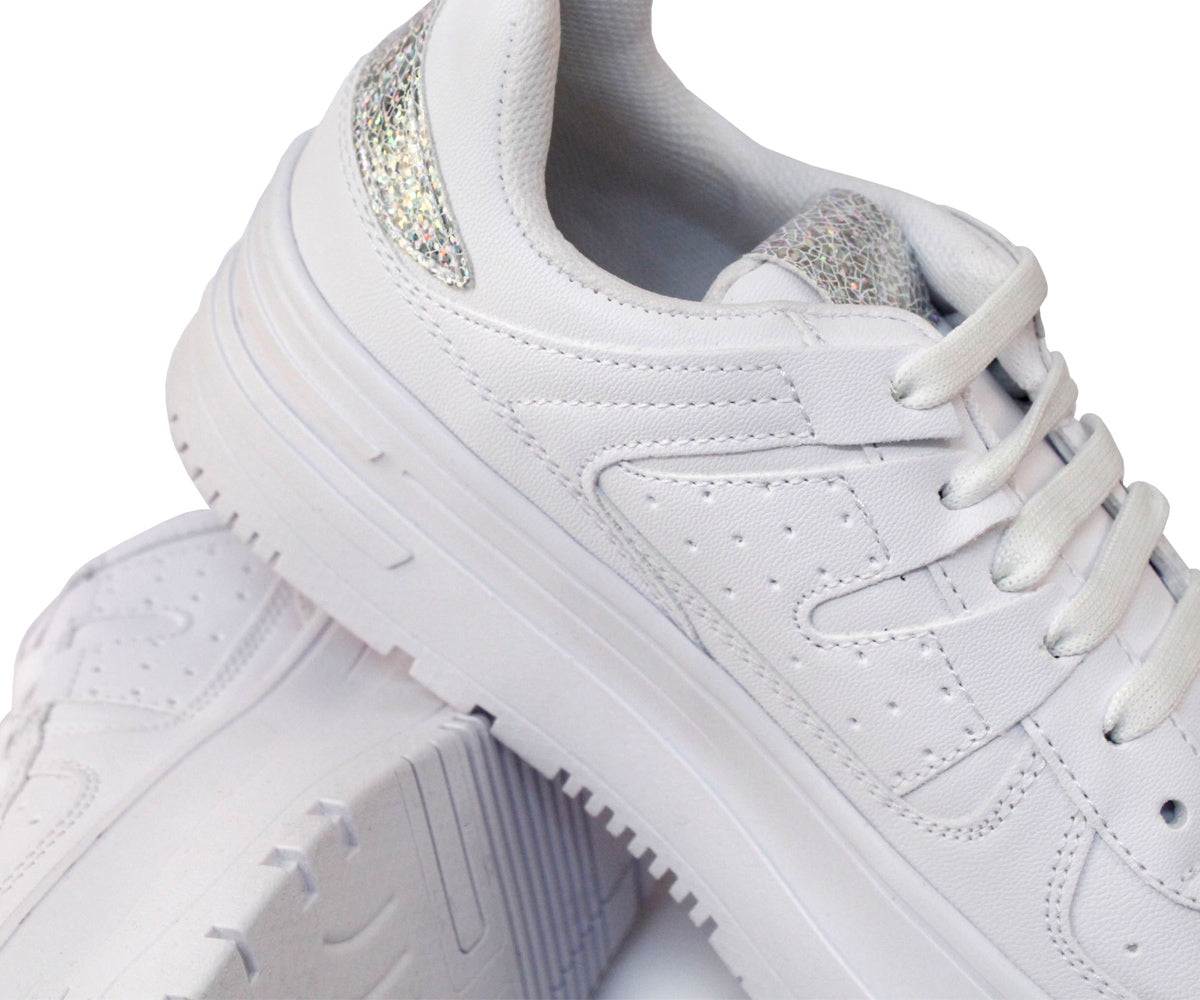 Tenis Gosh GH-29308BL Casual Para Dama Blanco
