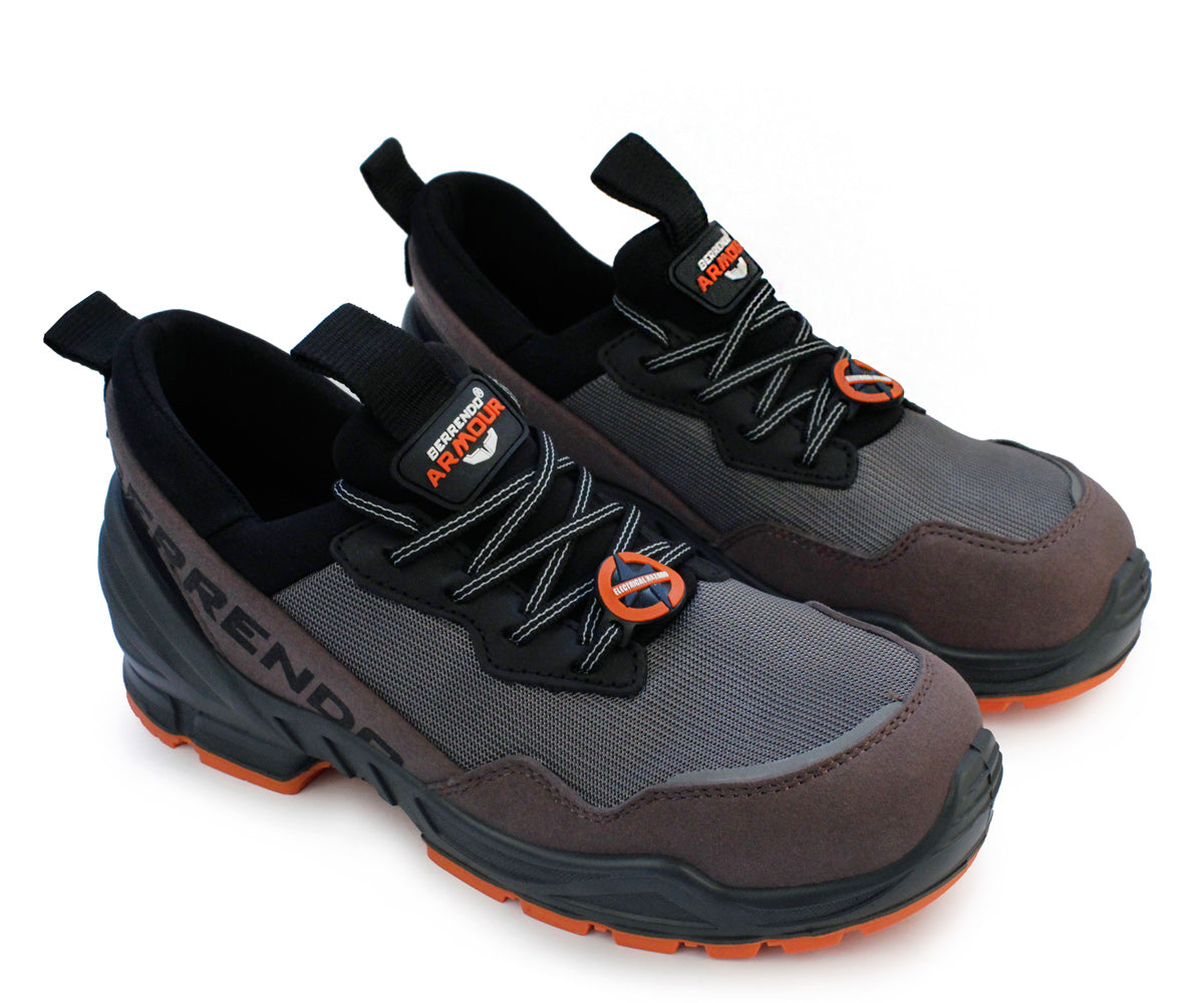 Tenis Seguridad Armour Berrendo BE-5001GRI Caballero