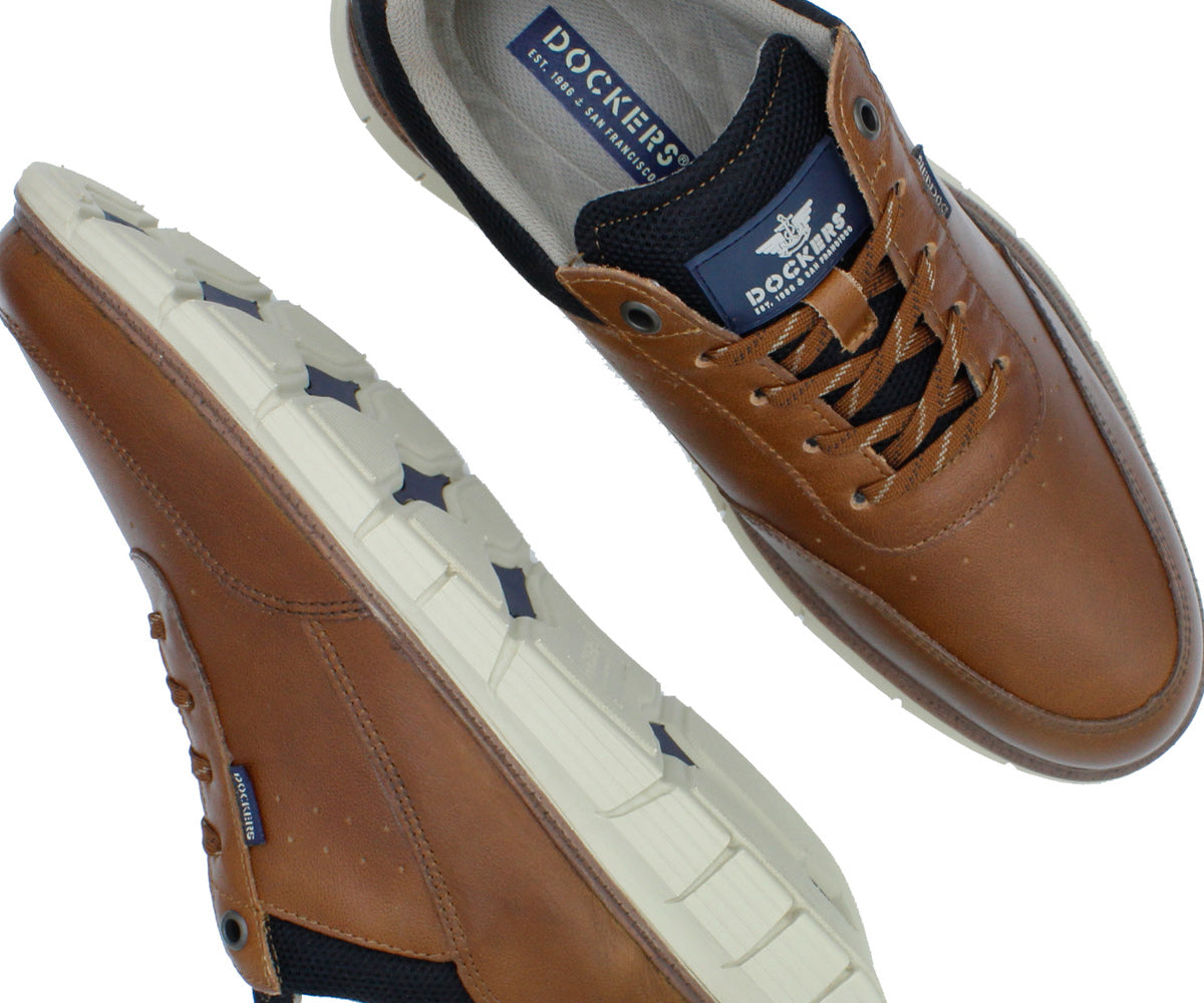 Oxford Dockers DK-212478T De Piel Para Caballero Tan