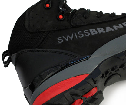 Bota Industrial Swissbrand Negro para caballero SB-646NEG