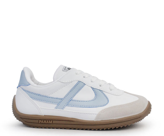 Tenis Panam Alfa Celeste 10881-0019 Blanco Azul (22-26)