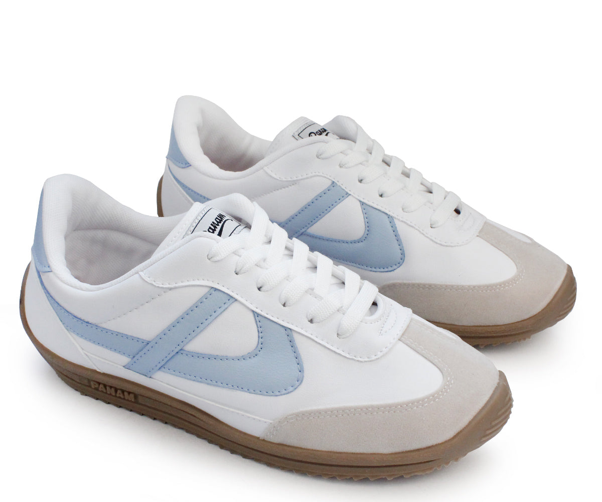 Tenis Panam Alfa Celeste 10881-0019 Blanco Azul (26-31)