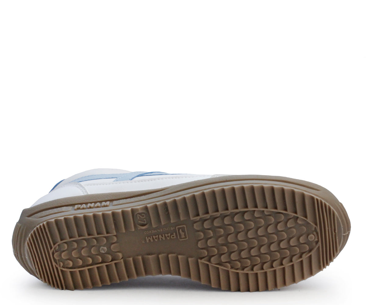 Tenis Panam Alfa Celeste 10881-0019 Blanco Azul (26-31)