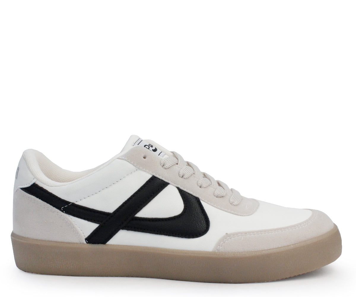 Tenis Panam Metropoli 10888-1163 Blanco Negro (26-31)