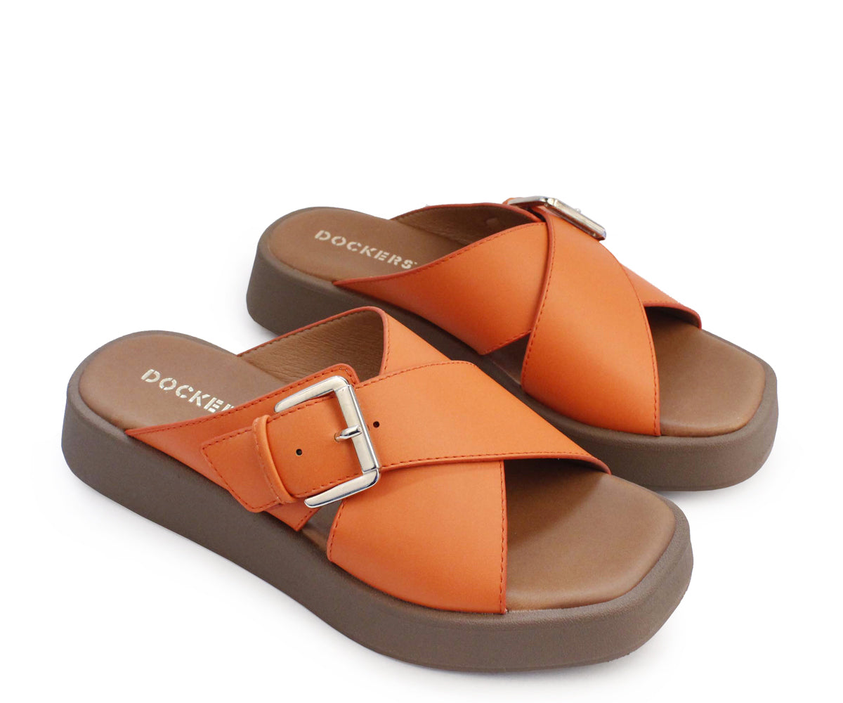 Sandalia Dockers para Dama DK-125321N Naranja