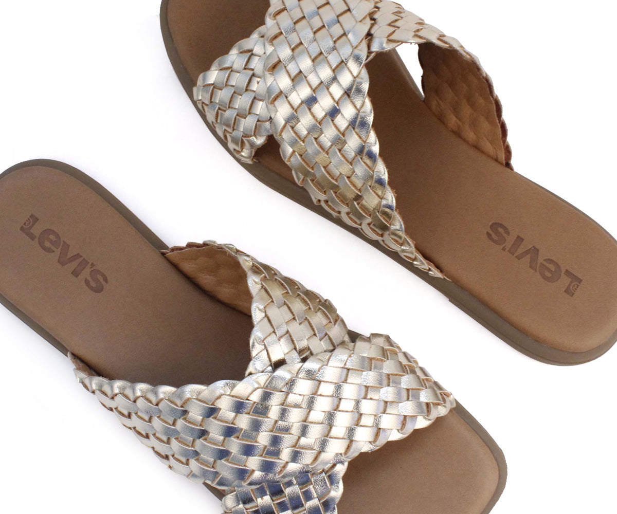 Sandalia Levis para Dama LV-125201O Oro