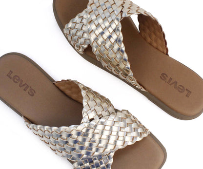 Sandalia Levis para Dama LV-125201O Oro
