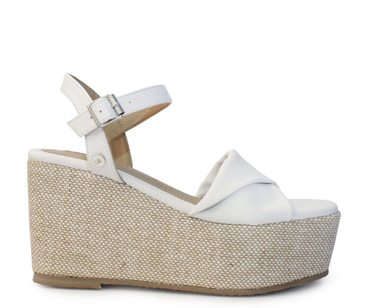 Sandalia Plataforma Levis para Dama LV-125221B Blanco