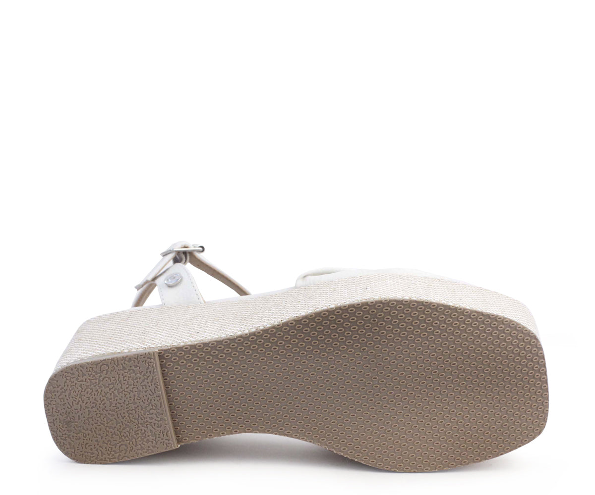 Sandalia Plataforma Levis para Dama LV-125221B Blanco
