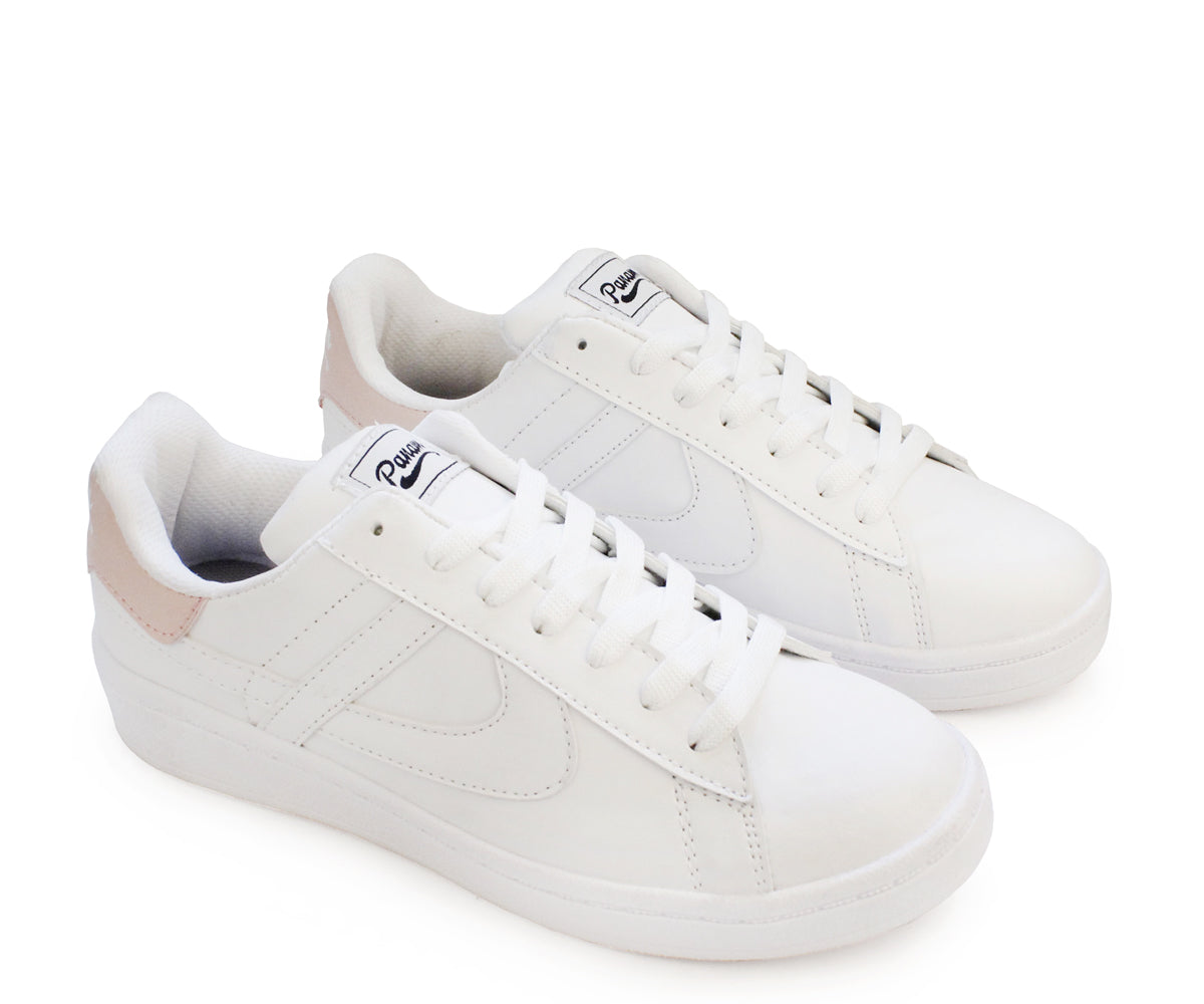 Tenis Panam Grand Prix para Dama 20006-0013 Blanco Rosa