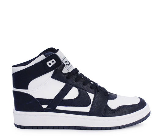 Tenis Panam Bota Coyote 22004-0016 Blanco Negro (22-25)