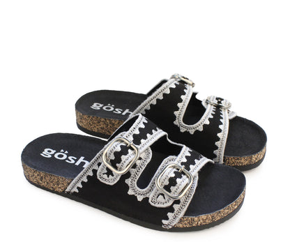 Sandalia Gosh para Dama GH-2671CNE Negro