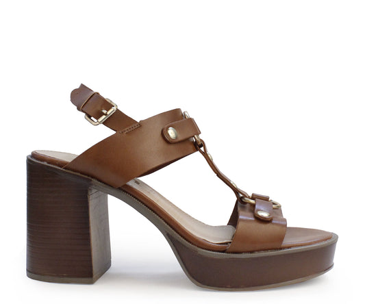 Sandalia Gosh para Dama GH-30609TA Tan