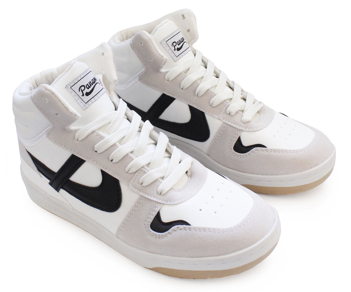 Tenis Panam Bota Tepoz para Hombre 10891-1172 Marfil (26-31)