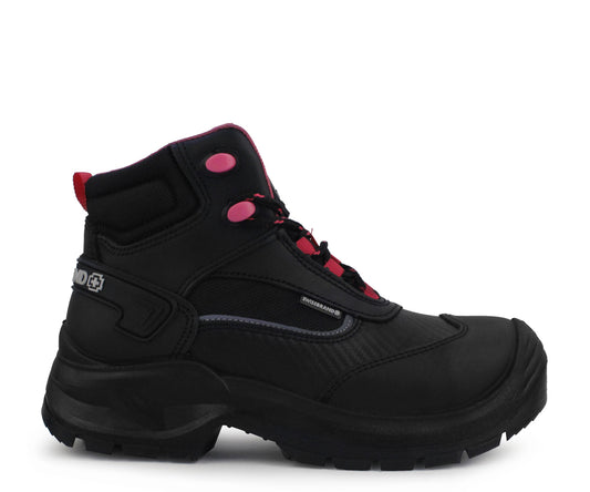 Bota Industrial Swissbrand Ebikon 801 Negro para Mujer