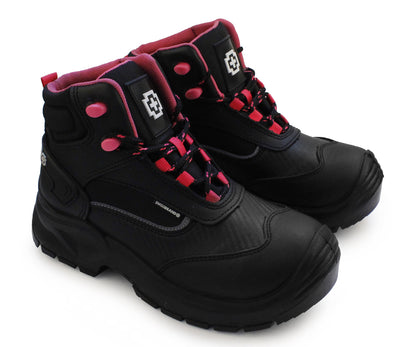 Bota Industrial Swissbrand Ebikon 801 Negro para Mujer