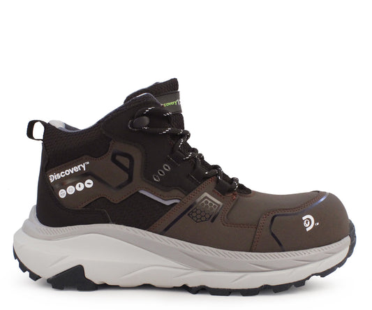 Bota Seguridad Discovery para Hombre DS-2580CAF Cafe