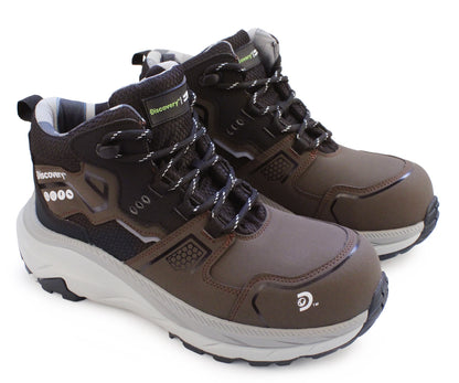 Bota Seguridad Discovery para Hombre DS-2580CAF Cafe