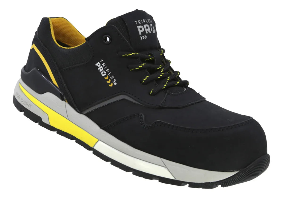 Tenis Seguridad Triples Pro para Hombre TE-525NEGR