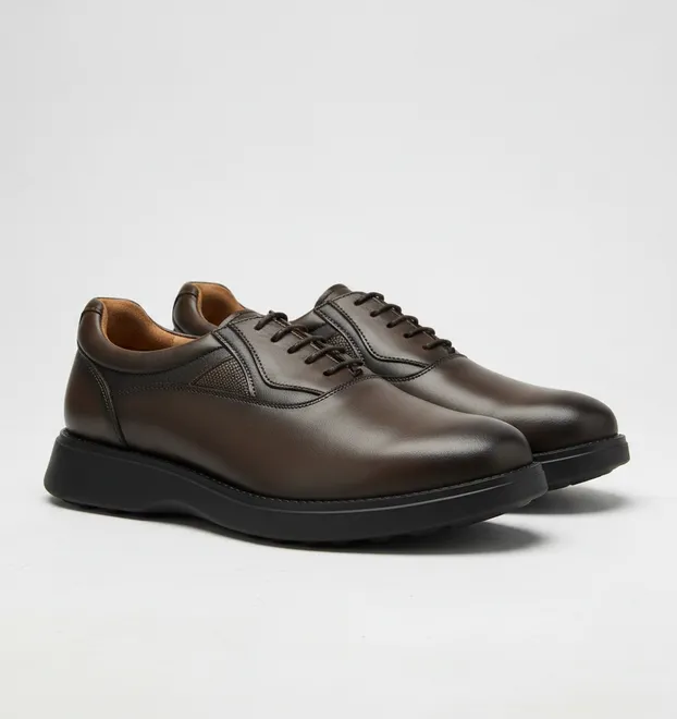 Zapato confort de piel para caballero JK-18602CA