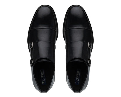 Zapato De Piel Dockers Dk-226702n Para Caballero Negro