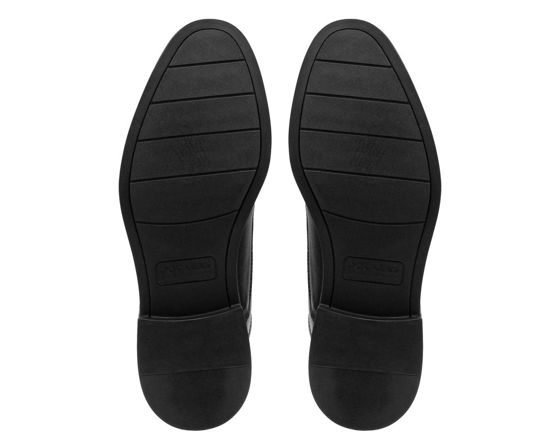 Botin De Piel Dk-226701n Dockers Para Caballero Color Negro