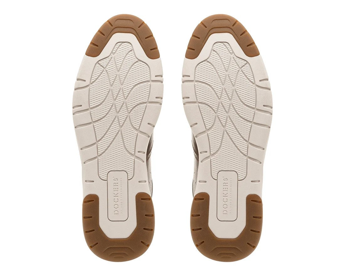 Tenis Dockers De Piel Para Caballero Dk-226761c Cafe